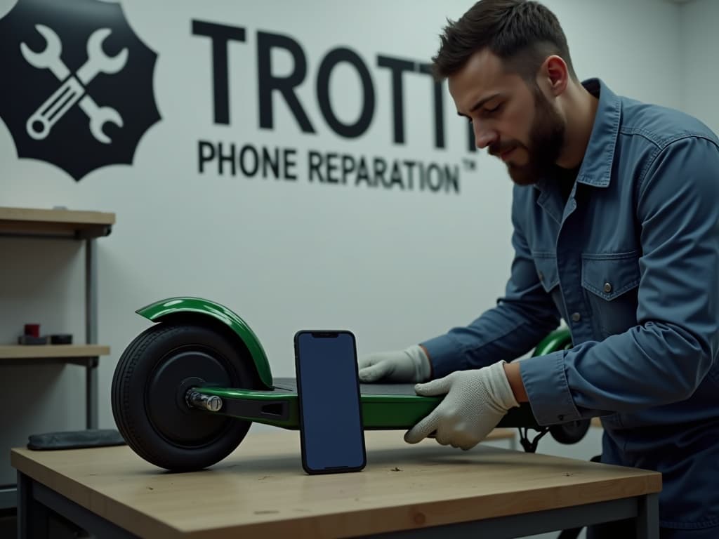 Réparation Pneus / Chambre à air à Gadancourt - TROTTIPHONE