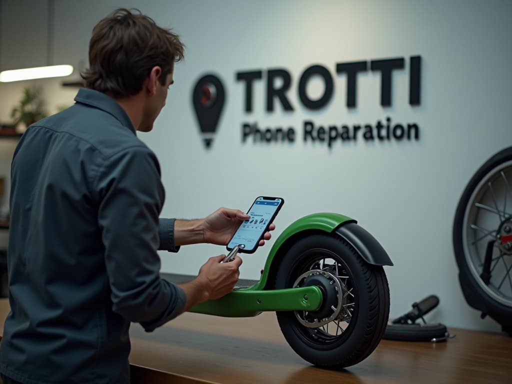 Réparation Pneus / Chambre à air à Gonesse - TROTTIPHONE