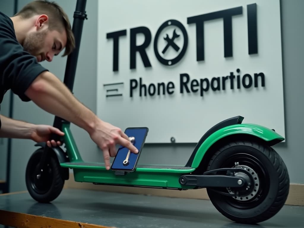 Réparation Pneus / Chambre à air à Goussainville - TROTTIPHONE