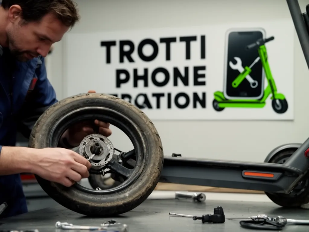 Réparation Pneus / Chambre à air à La Frette-sur-Seine - TROTTIPHONE