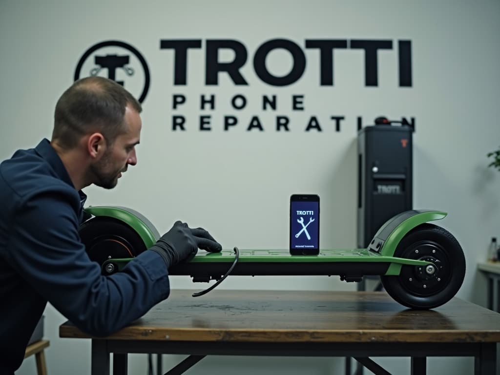 Réparation Pneus / Chambre à air à Montmagny - TROTTIPHONE