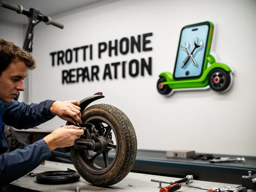 Réparation Pneus / Chambre à air à Montreuil-sur-Epte - TROTTIPHONE