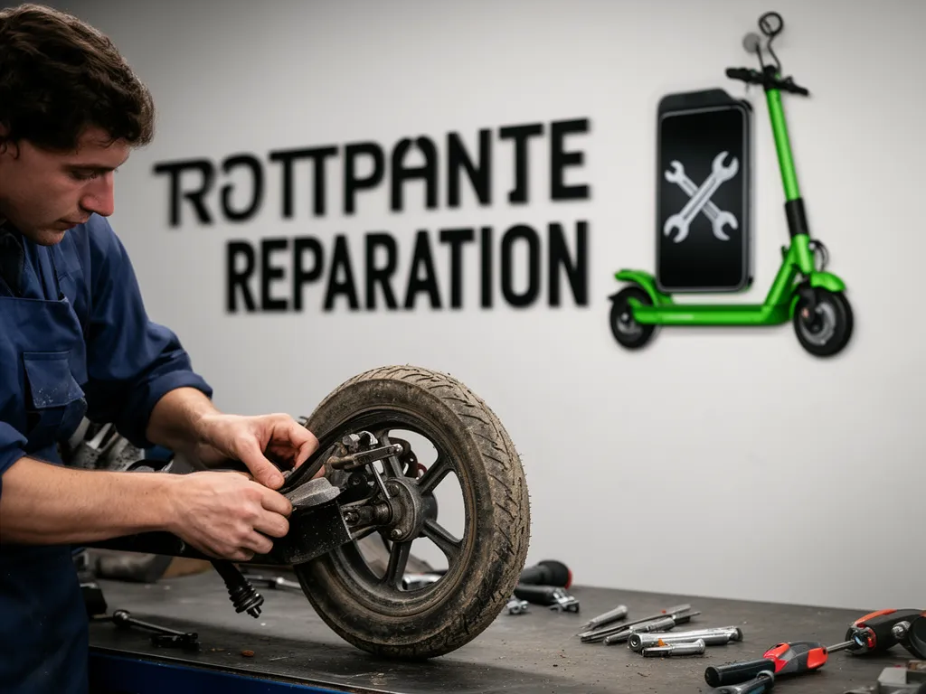 Réparation Pneus / Chambre à air à Omerville - TROTTIPHONE