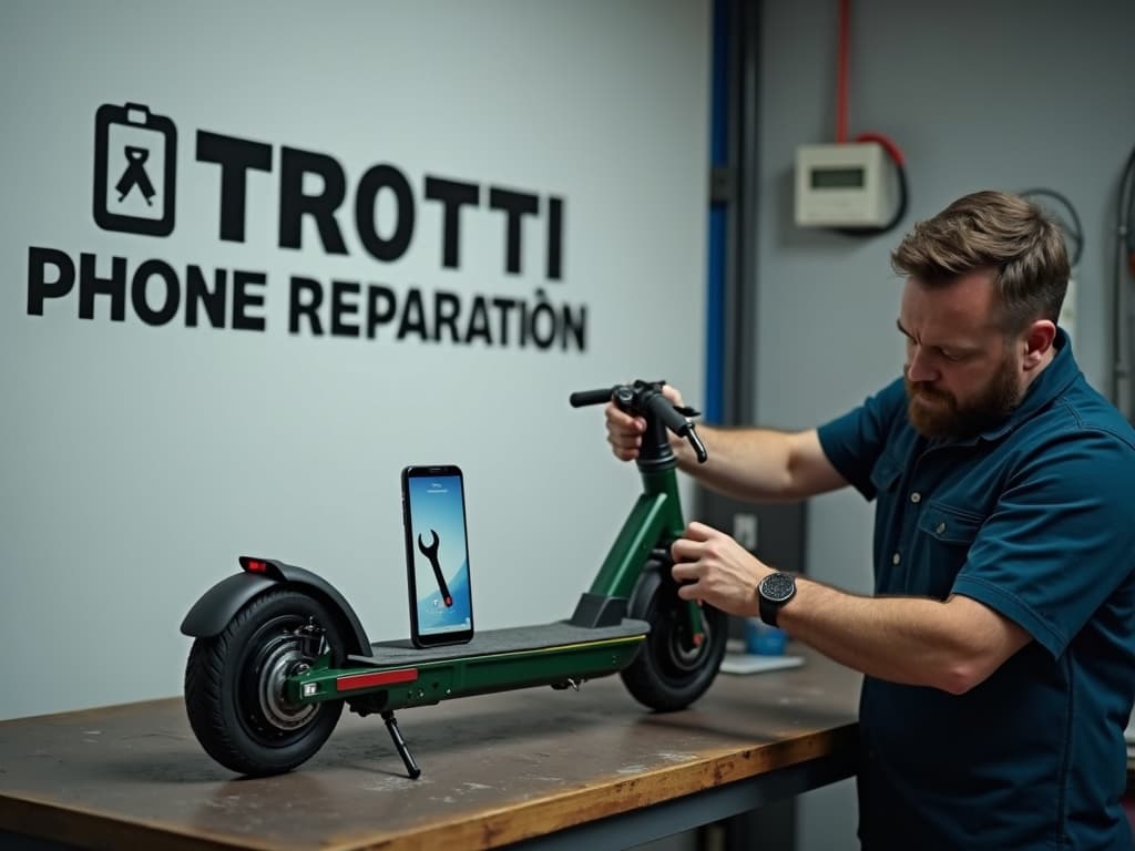 Réparation Pneus / Chambre à air à Pontoise - TROTTIPHONE