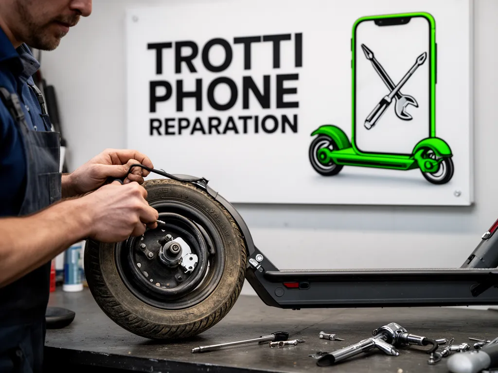 Réparation Pneus / Chambre à air à Valmondois - TROTTIPHONE