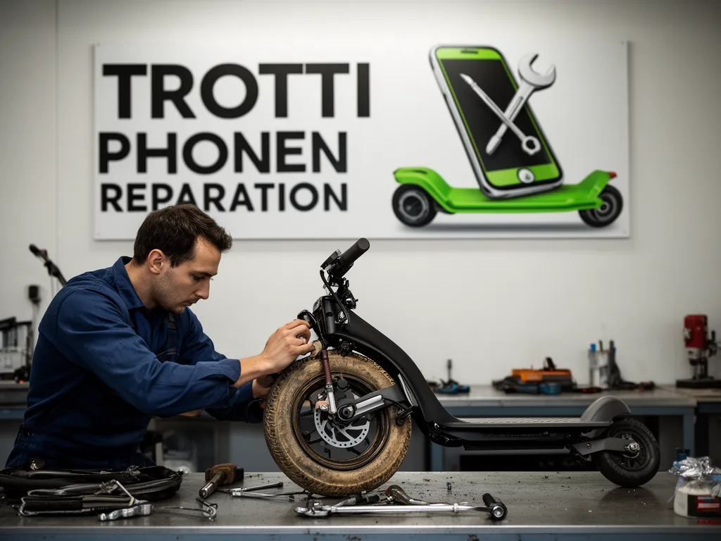 Réparation Pneus / Chambre à air à Vétheuil - TROTTIPHONE