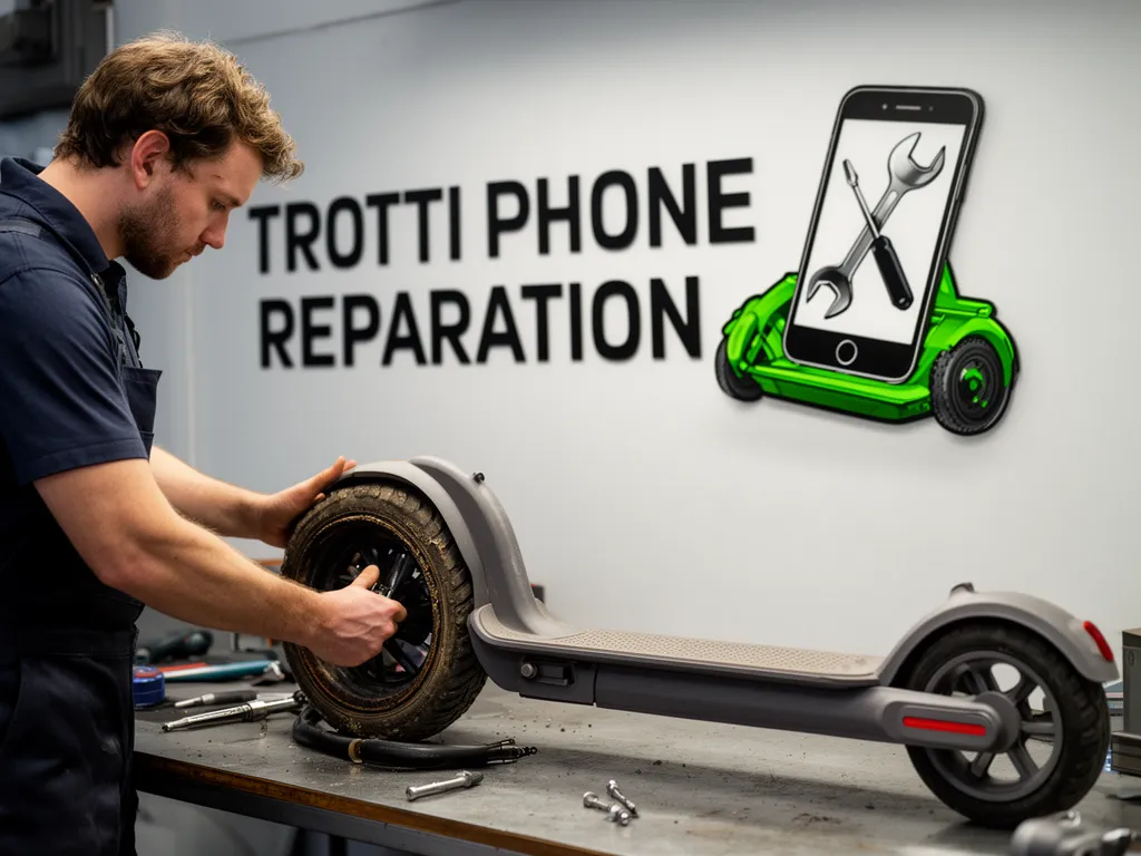 Réparation Pneus / Chambre à air à Villers-en-Arthies - TROTTIPHONE