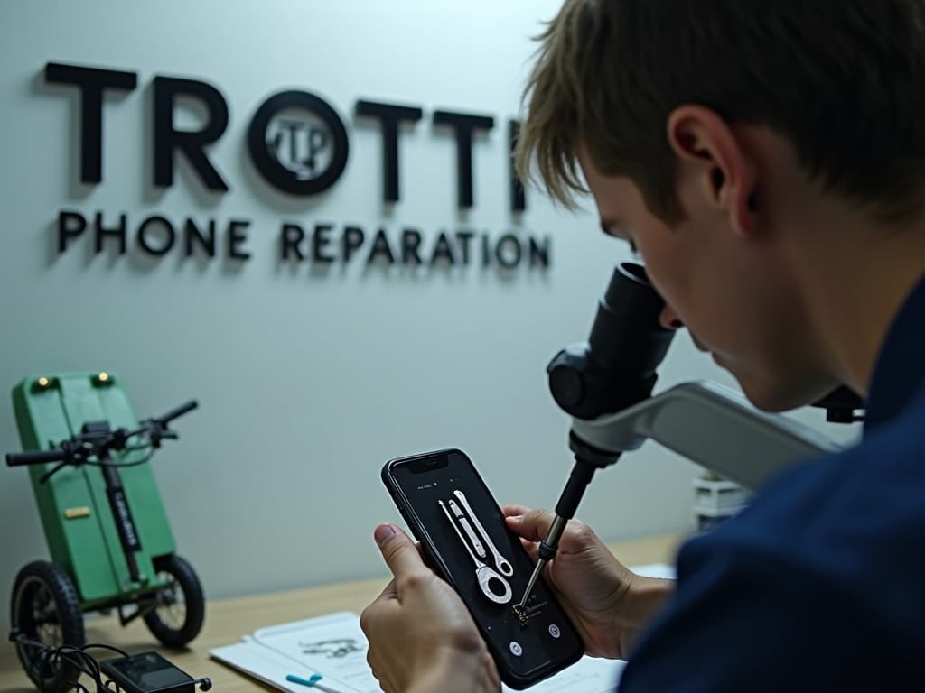 Réparation Connecteur de charge à Auvers-sur-Oise - TROTTIPHONE