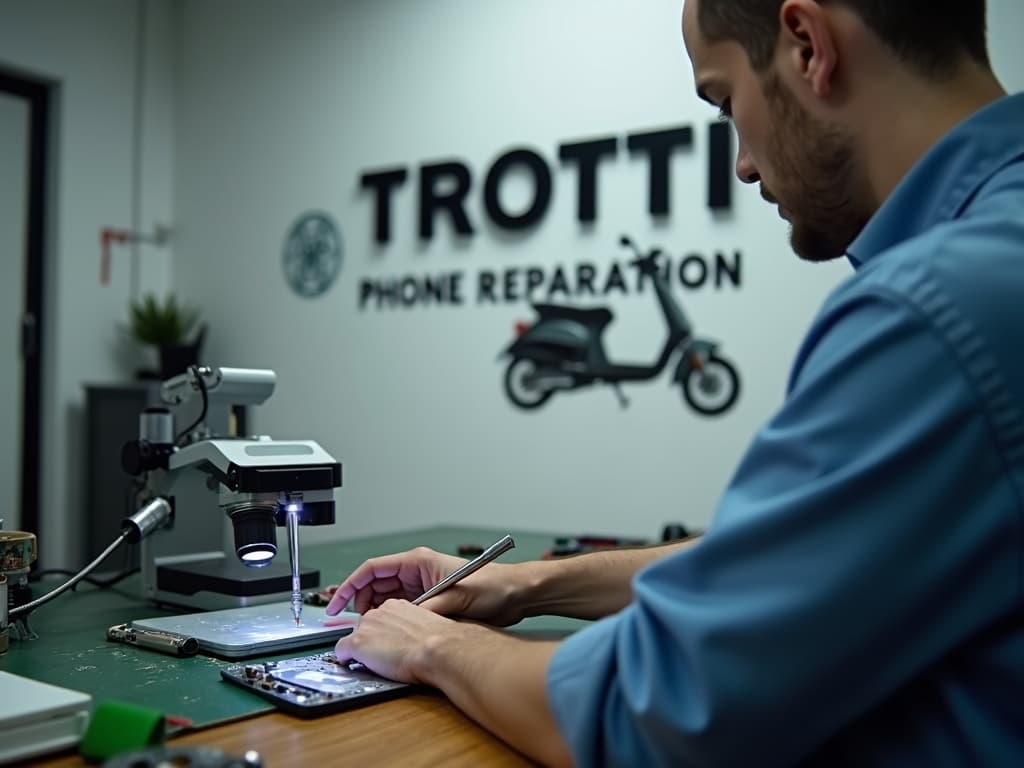 Réparation Connecteur de charge à Chennevières-lès-Louvres - TROTTIPHONE