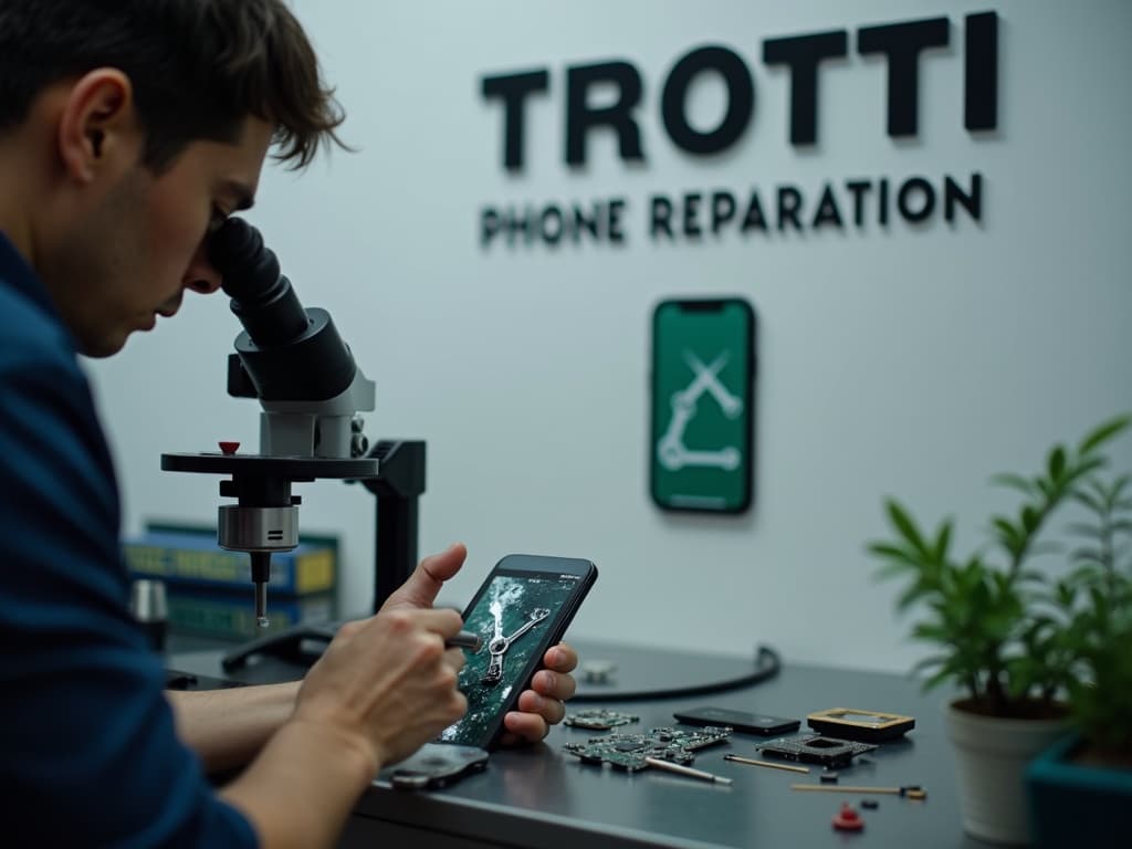 Réparation Connecteur de charge à Condécourt - TROTTIPHONE