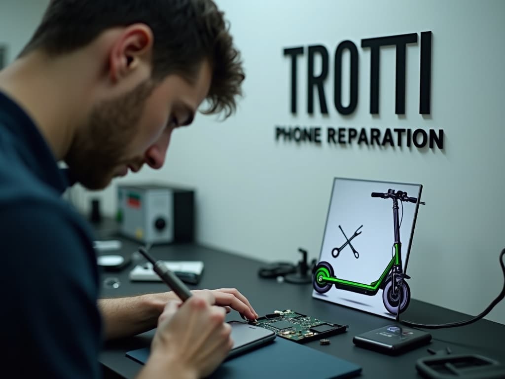 Réparation Connecteur de charge à Courdimanche - TROTTIPHONE