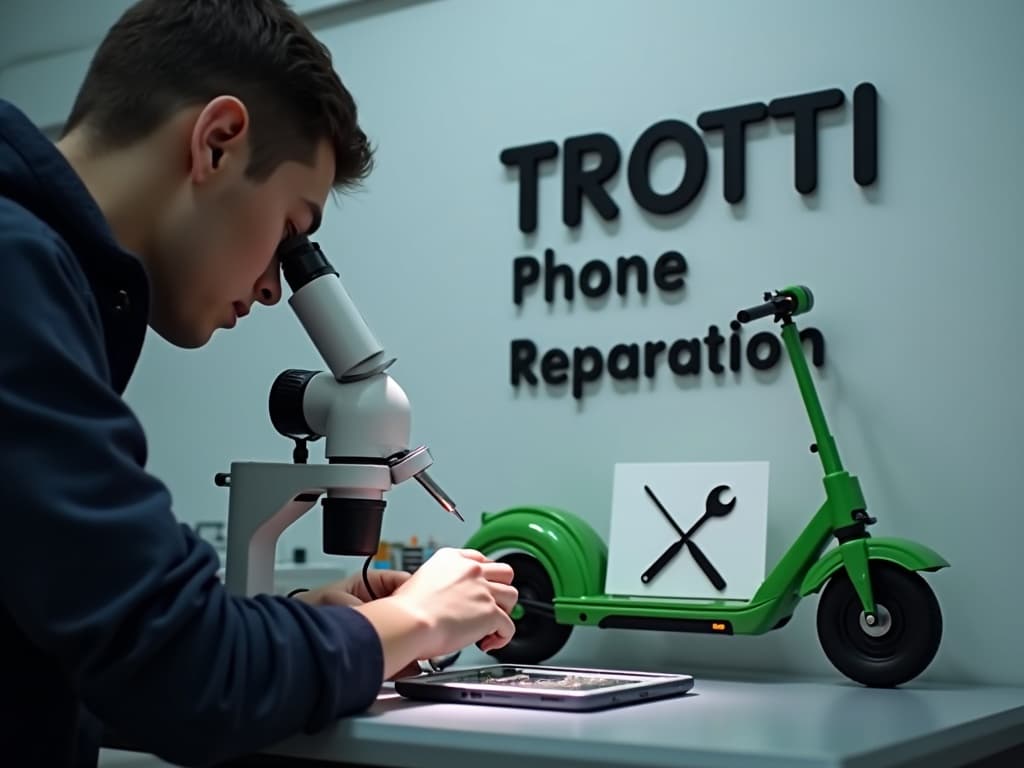 Réparation Connecteur de charge à Frémecourt - TROTTIPHONE