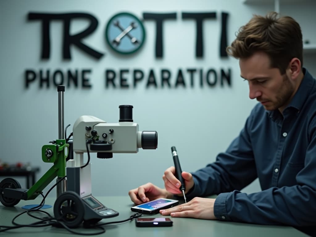 Réparation Connecteur de charge à Gadancourt - TROTTIPHONE