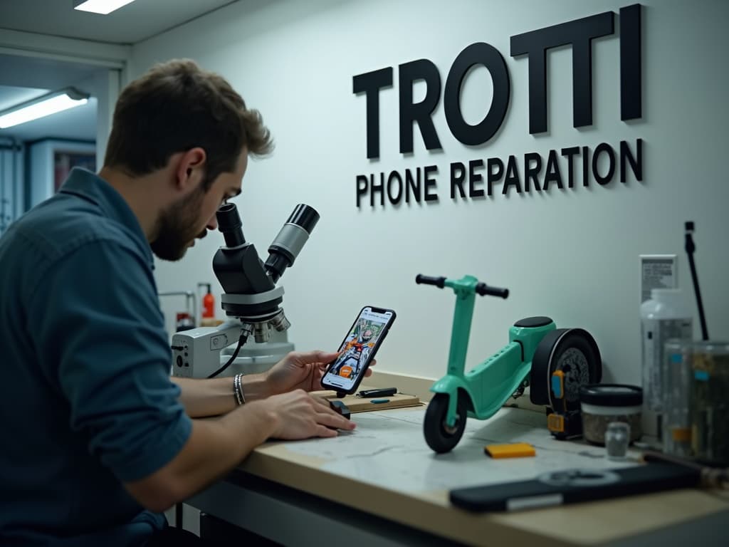 Réparation Connecteur de charge à Haravilliers - TROTTIPHONE