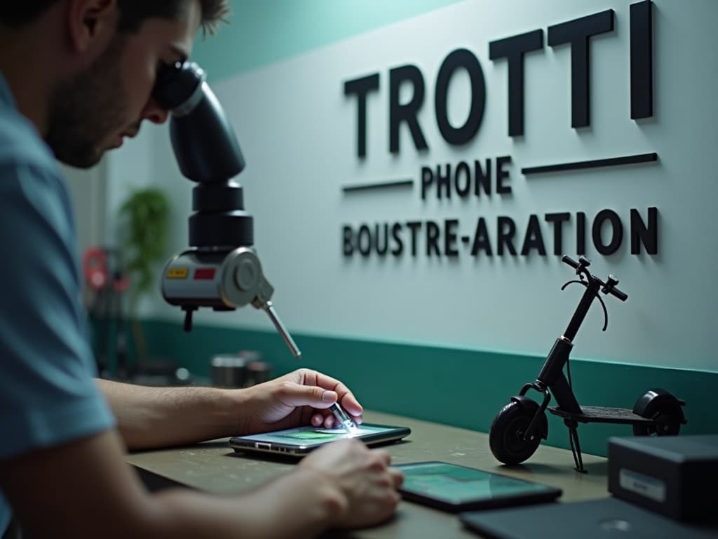 Réparation Connecteur de charge à La Chapelle-en-Vexin - TROTTIPHONE