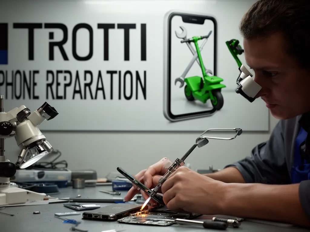 Réparation Connecteur de charge à Louvres - TROTTIPHONE