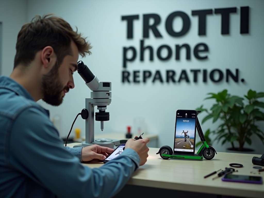 Réparation Connecteur de charge à Montmagny - TROTTIPHONE