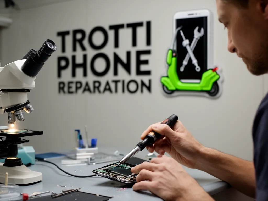 Réparation Connecteur de charge à Montsoult - TROTTIPHONE