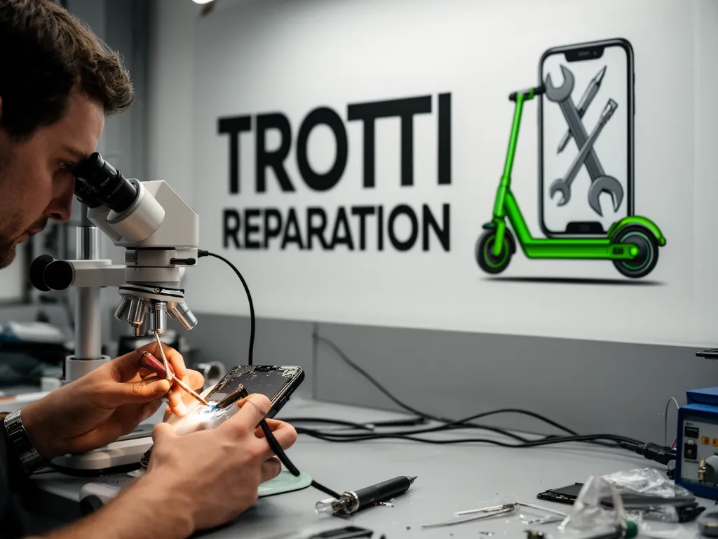 Réparation Connecteur de charge à Puiseux-Pontoise - TROTTIPHONE