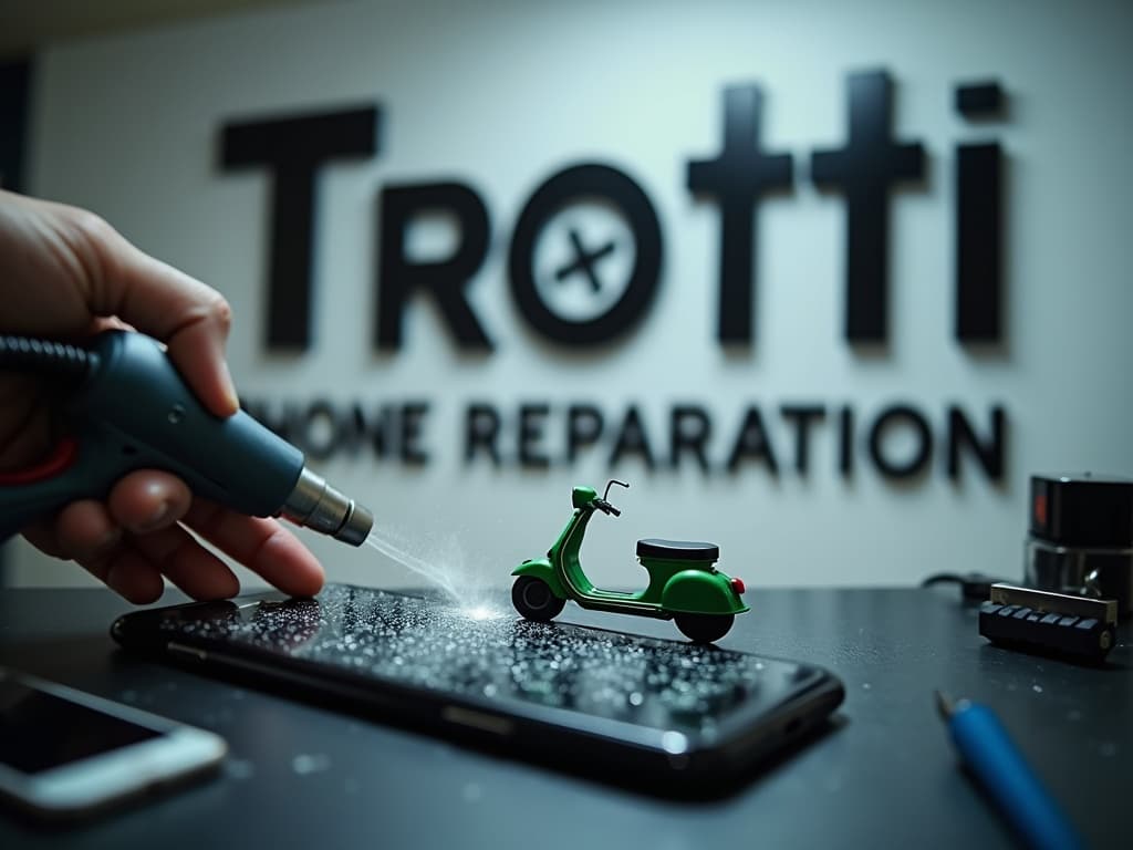 Réparation Vitre arrière à Arnouville - TROTTIPHONE