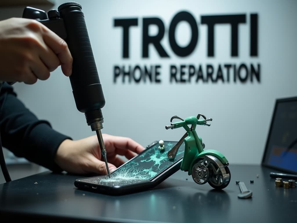 Réparation Vitre arrière à Béthemont-la-Forêt - TROTTIPHONE