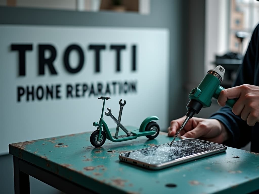 Réparation Vitre arrière à Boissy-l'Aillerie - TROTTIPHONE