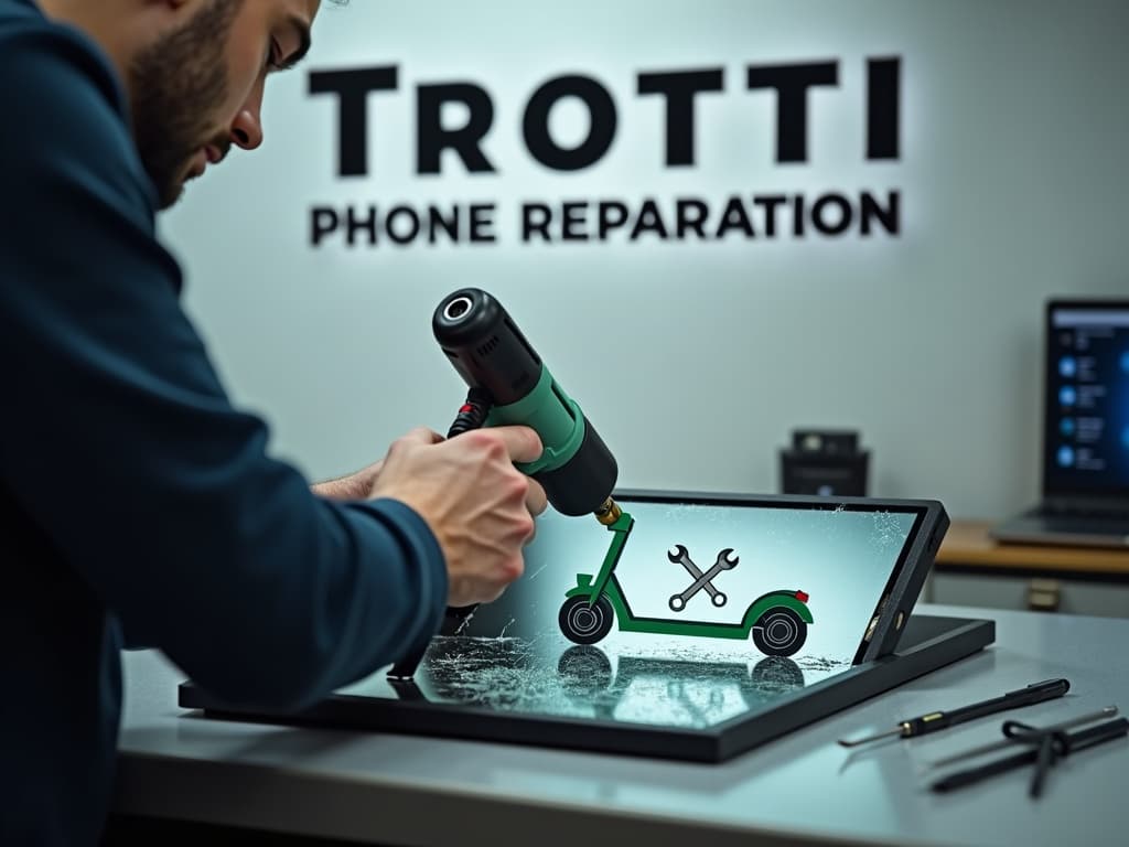 Réparation Vitre arrière à Bouffémont - TROTTIPHONE