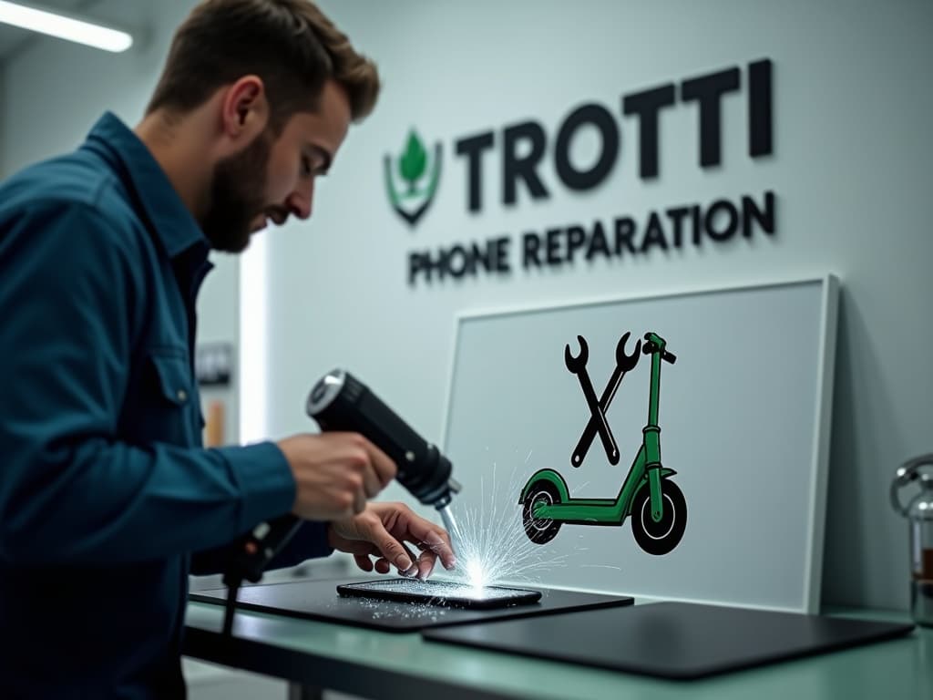 Réparation Vitre arrière à Buhy - TROTTIPHONE