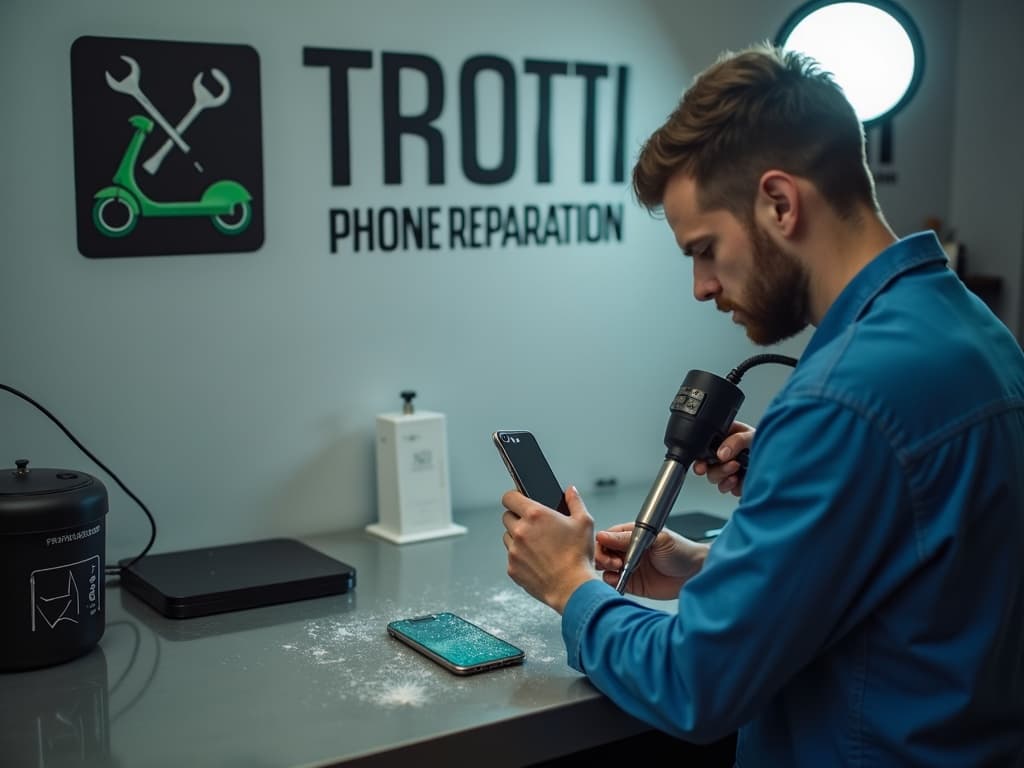 Réparation Vitre arrière à Chauvry - TROTTIPHONE