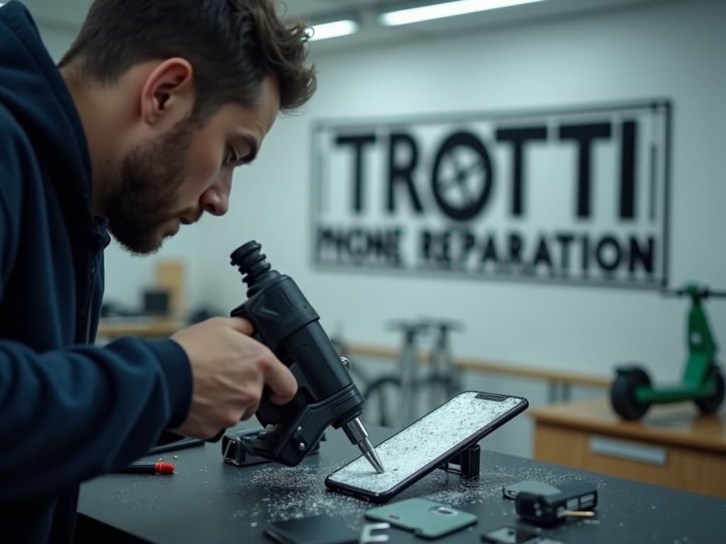 Réparation Vitre arrière à Cormeilles-en-Vexin - TROTTIPHONE