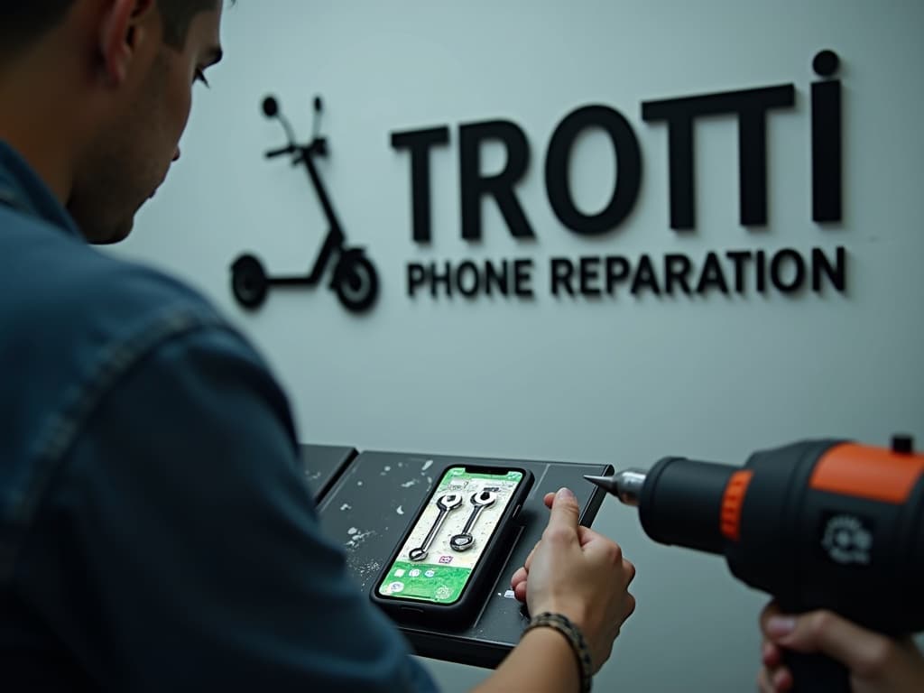 Réparation Vitre arrière à Enghien-les-Bains - TROTTIPHONE