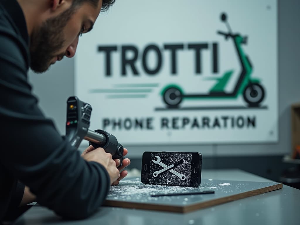 Réparation Vitre arrière à Franconville - TROTTIPHONE