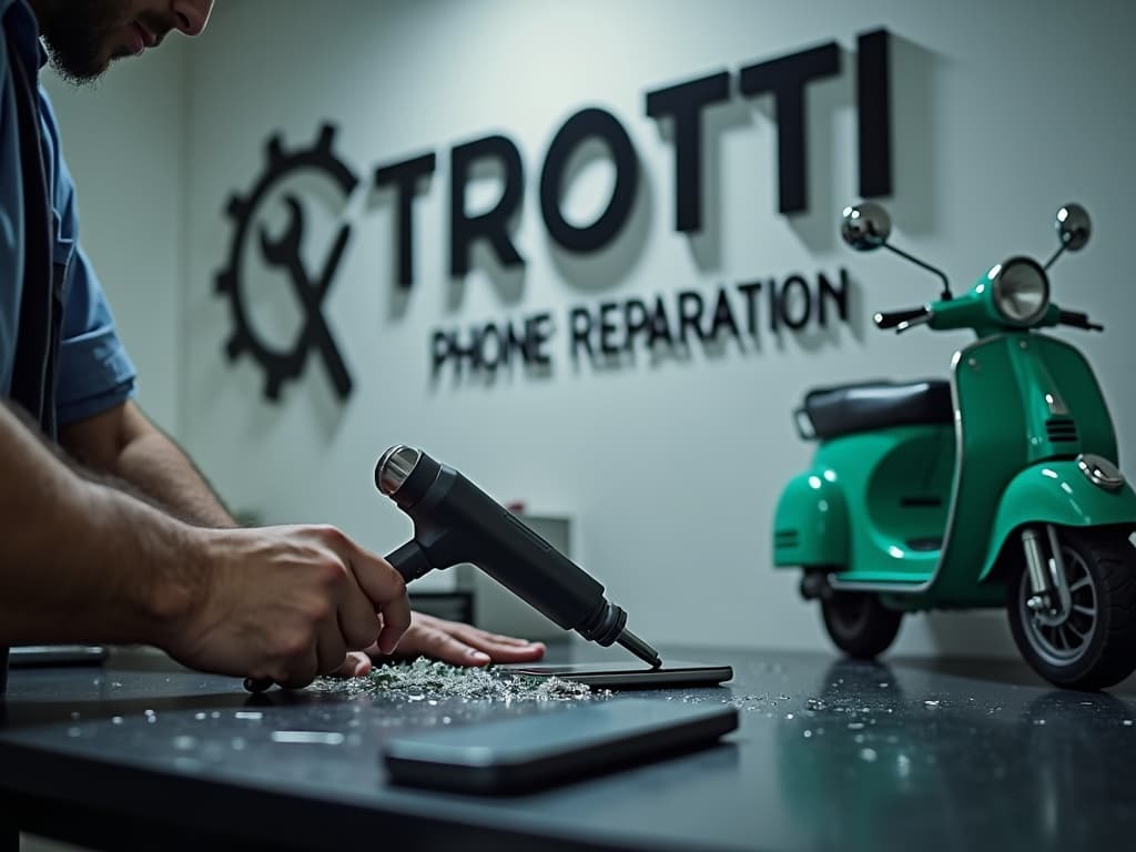 Réparation Vitre arrière à Frémecourt - TROTTIPHONE