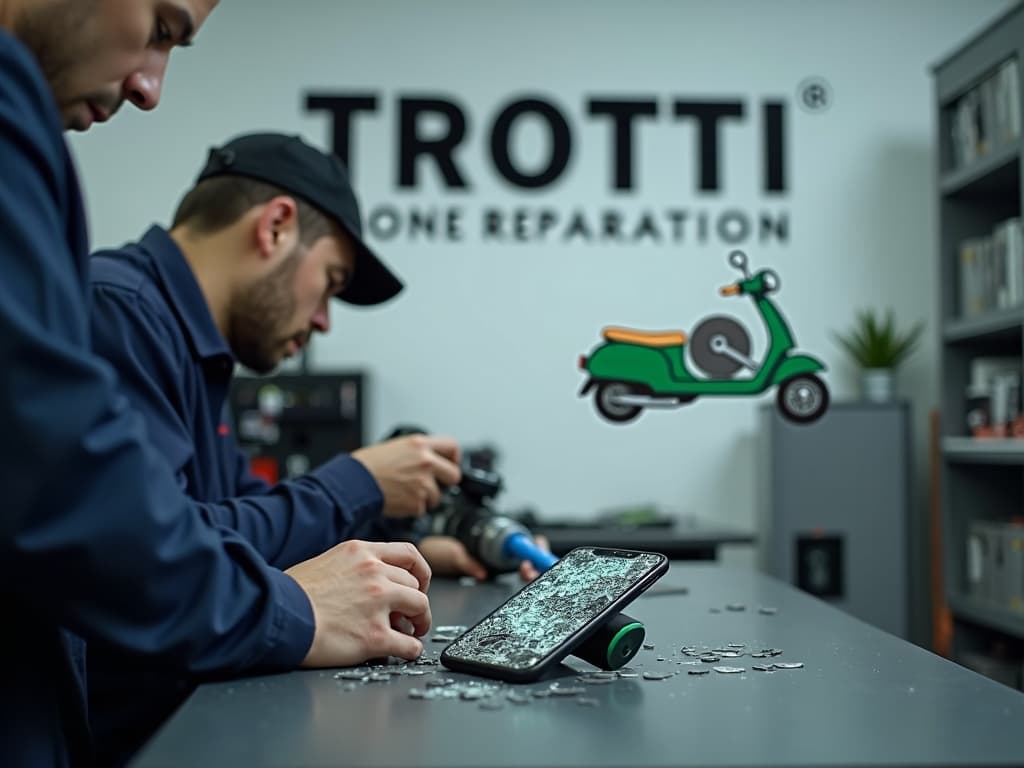 Réparation Vitre arrière à Frouville - TROTTIPHONE