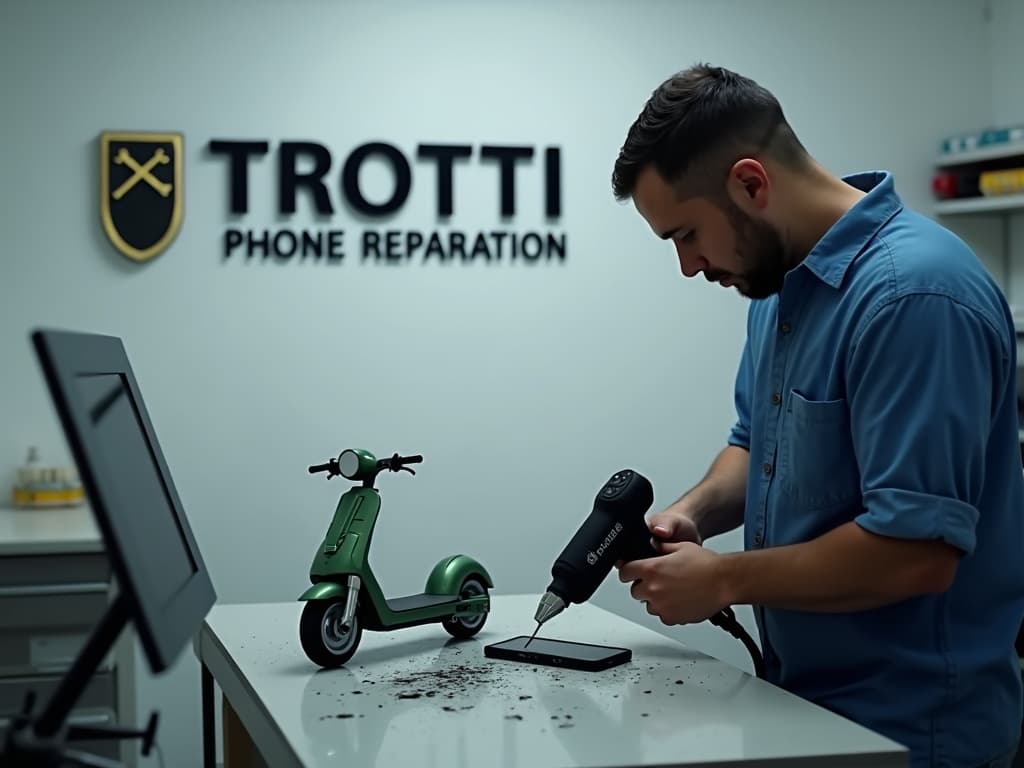 Réparation Vitre arrière à Gadancourt - TROTTIPHONE