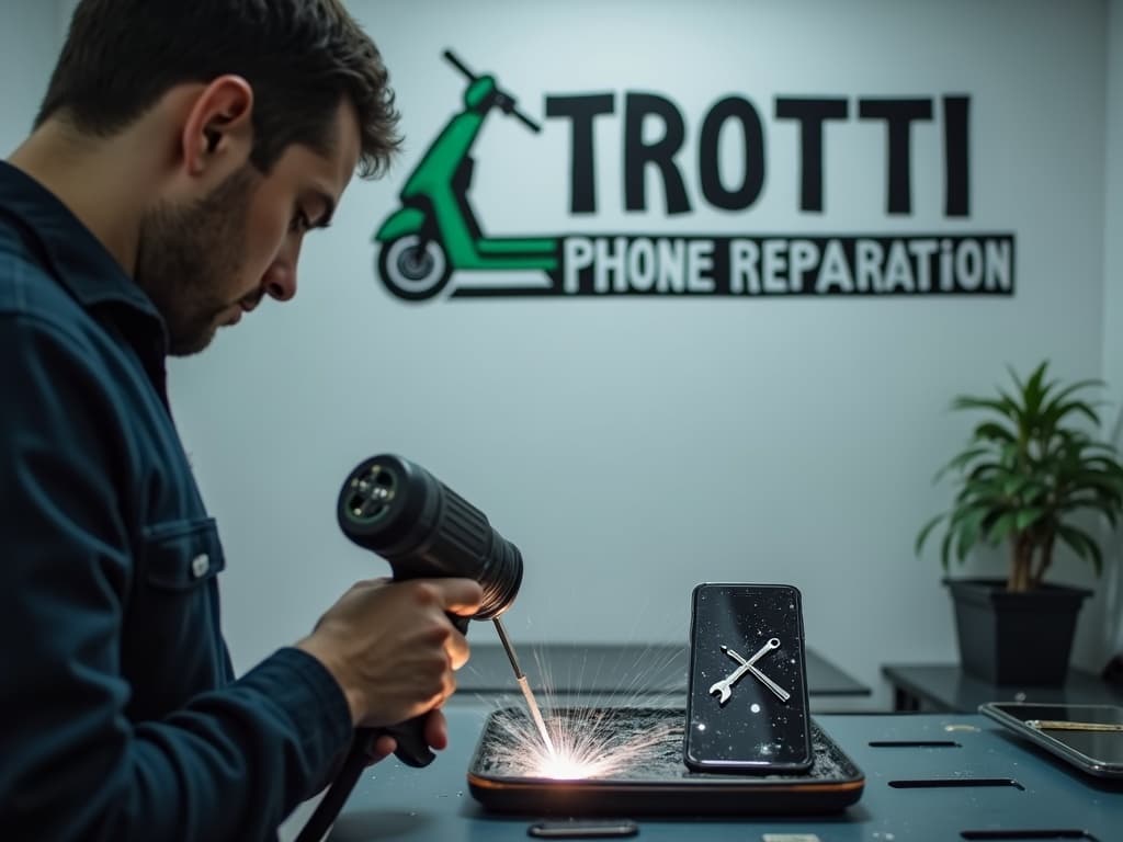 Réparation Vitre arrière à Goussainville - TROTTIPHONE