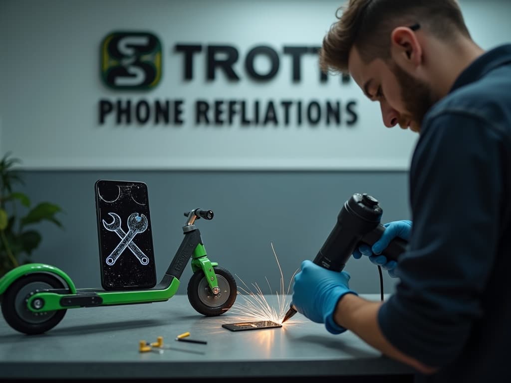 Réparation Vitre arrière à Grisy-les-Plâtres - TROTTIPHONE