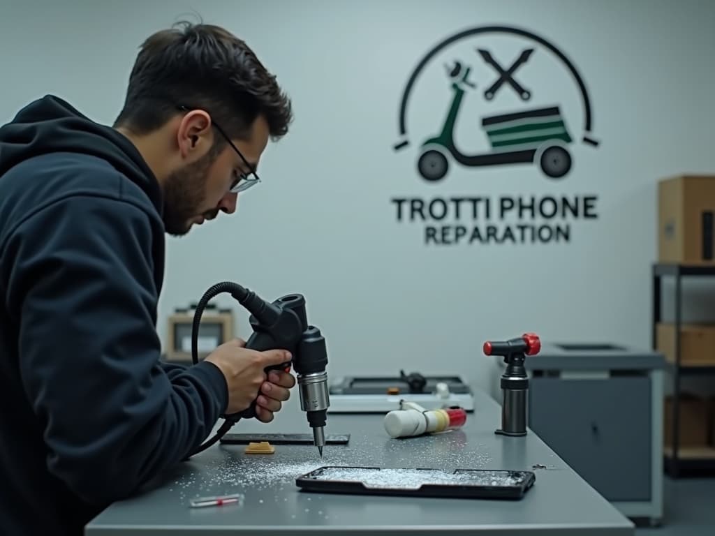 Réparation Vitre arrière à Hodent - TROTTIPHONE