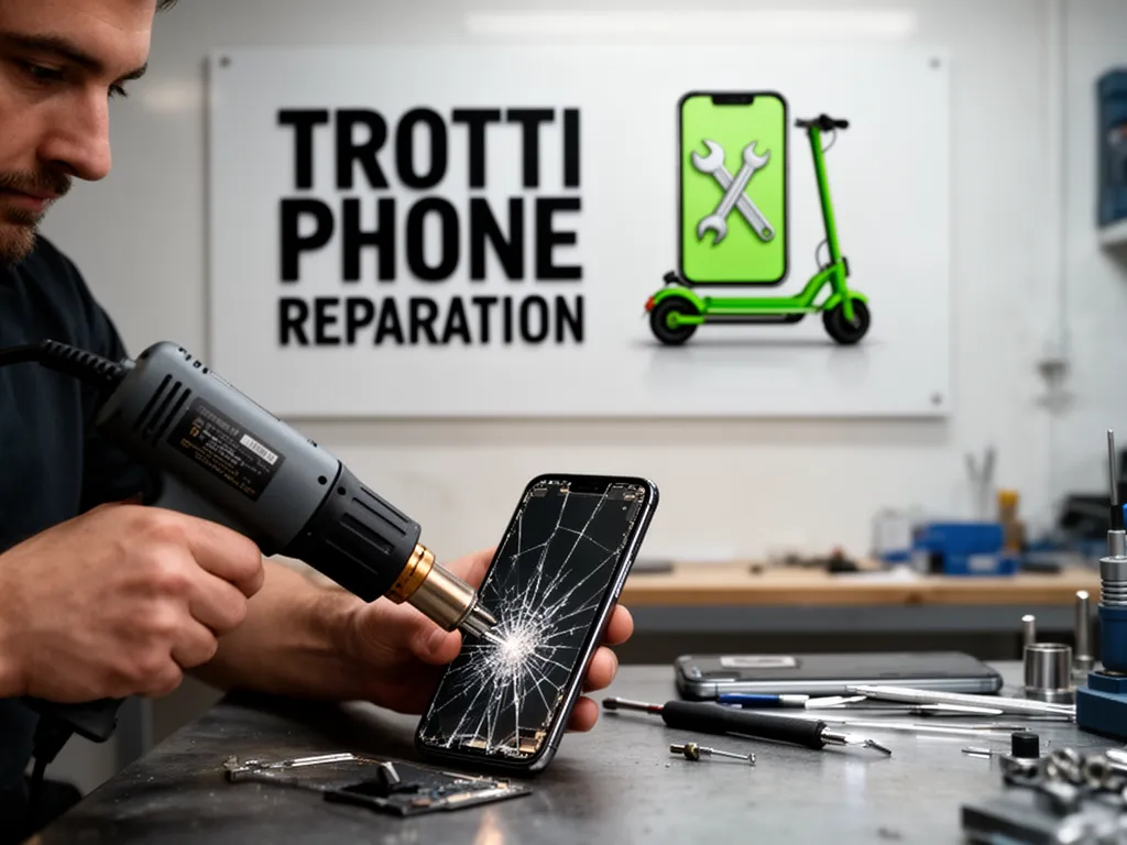 Réparation Vitre arrière à Marines - TROTTIPHONE