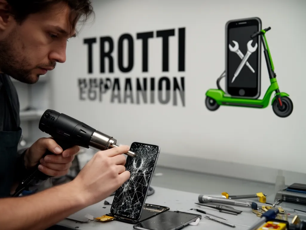 Réparation Vitre arrière à Maudetour-en-Vexin - TROTTIPHONE