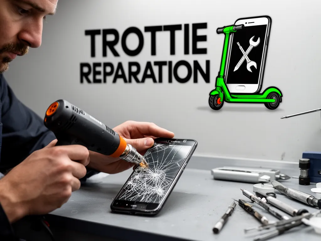 Réparation Vitre arrière à Montsoult - TROTTIPHONE