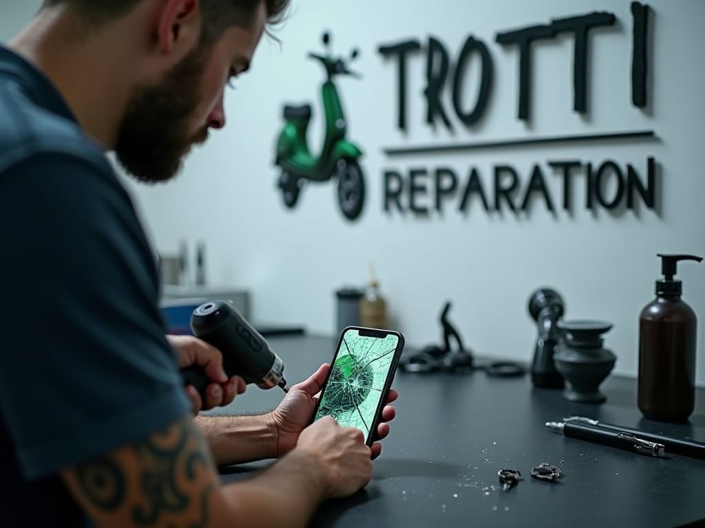 Réparation Vitre arrière à Persan - TROTTIPHONE