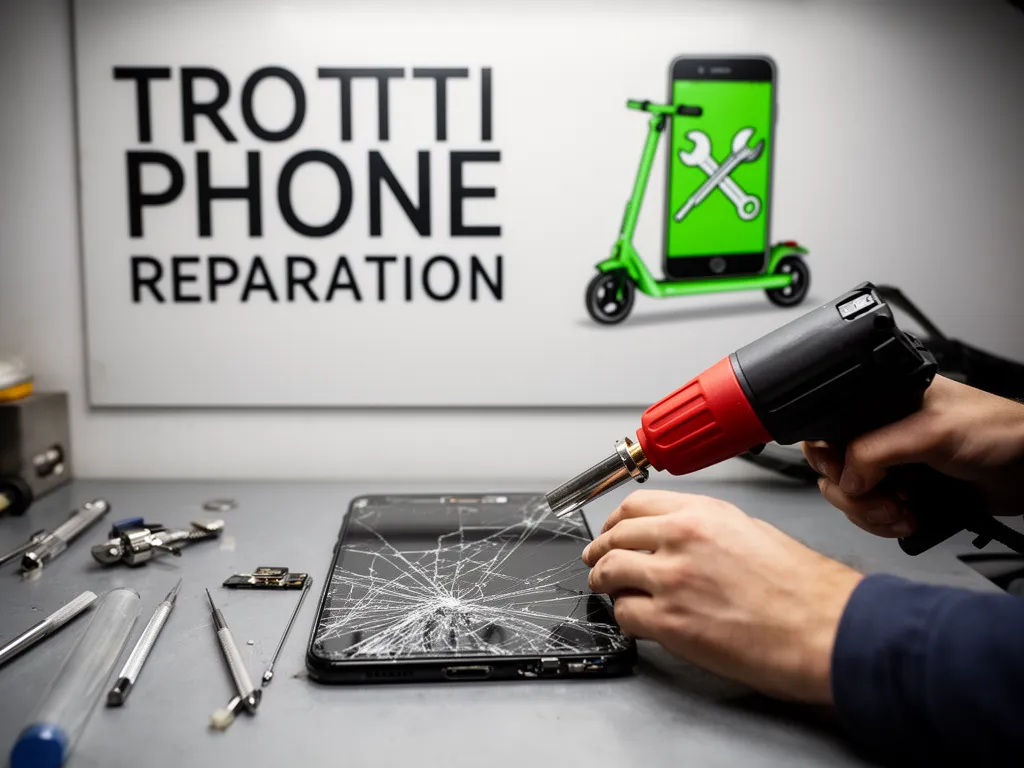 Réparation Vitre arrière à Saint-Gervais - TROTTIPHONE