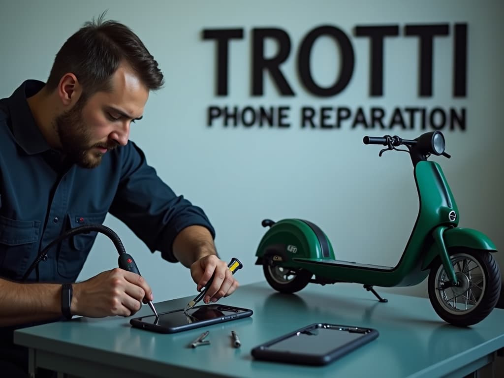 Réparation Vitre arrière à Saint-Gratien - TROTTIPHONE