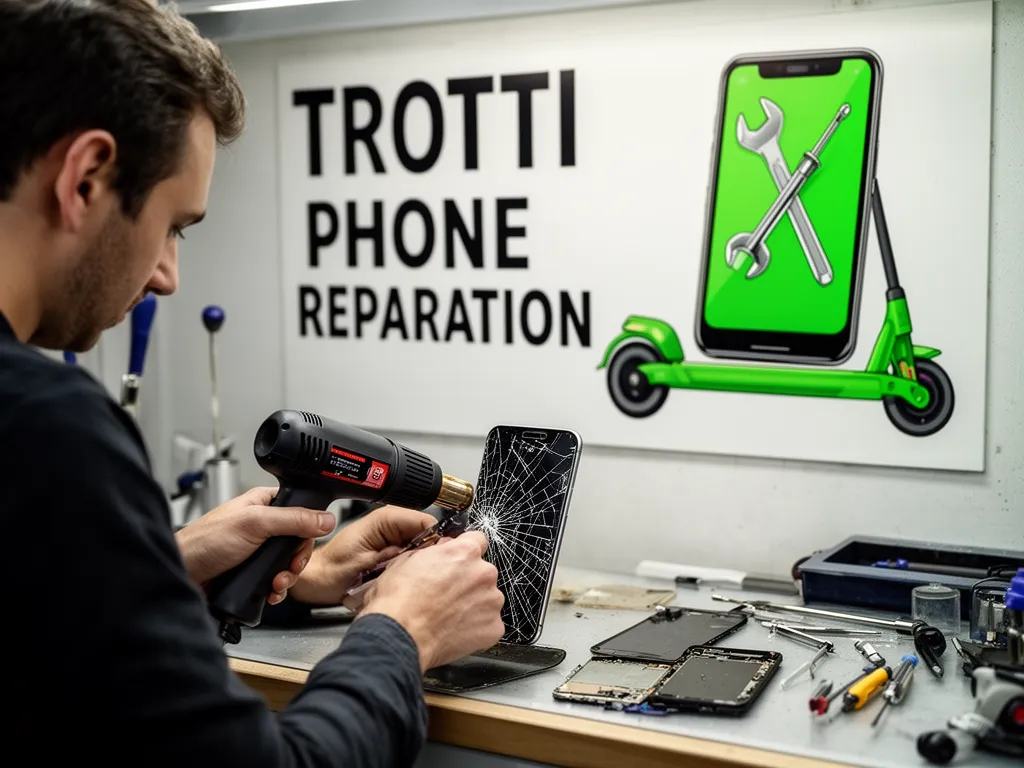 Réparation Vitre arrière à Santeuil - TROTTIPHONE