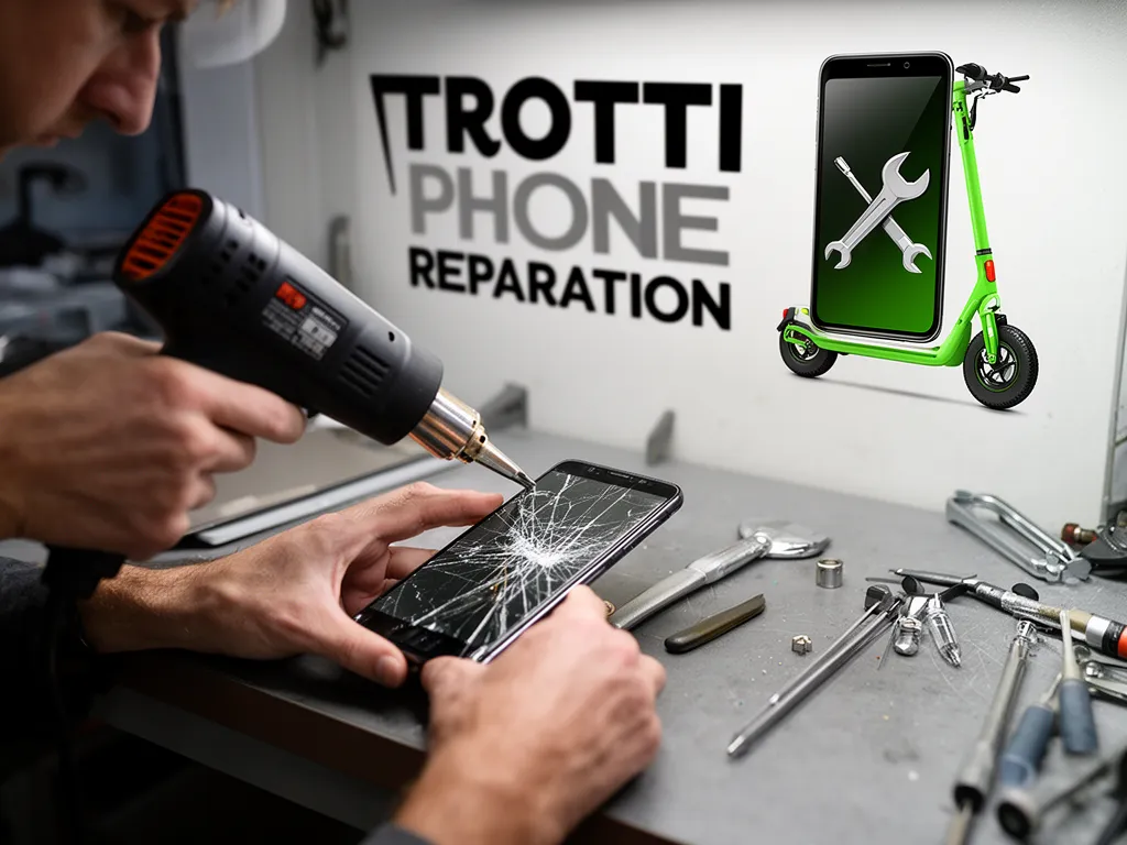 Réparation Vitre arrière à Vigny - TROTTIPHONE