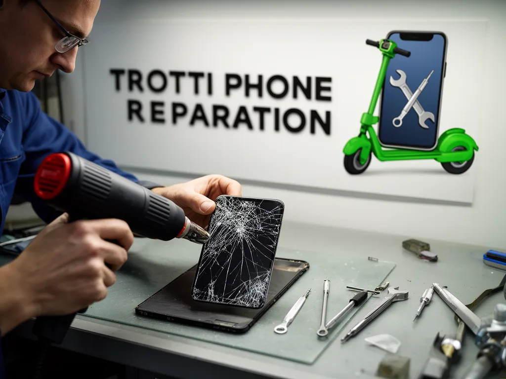 Réparation Vitre arrière à Villaines-sous-Bois - TROTTIPHONE