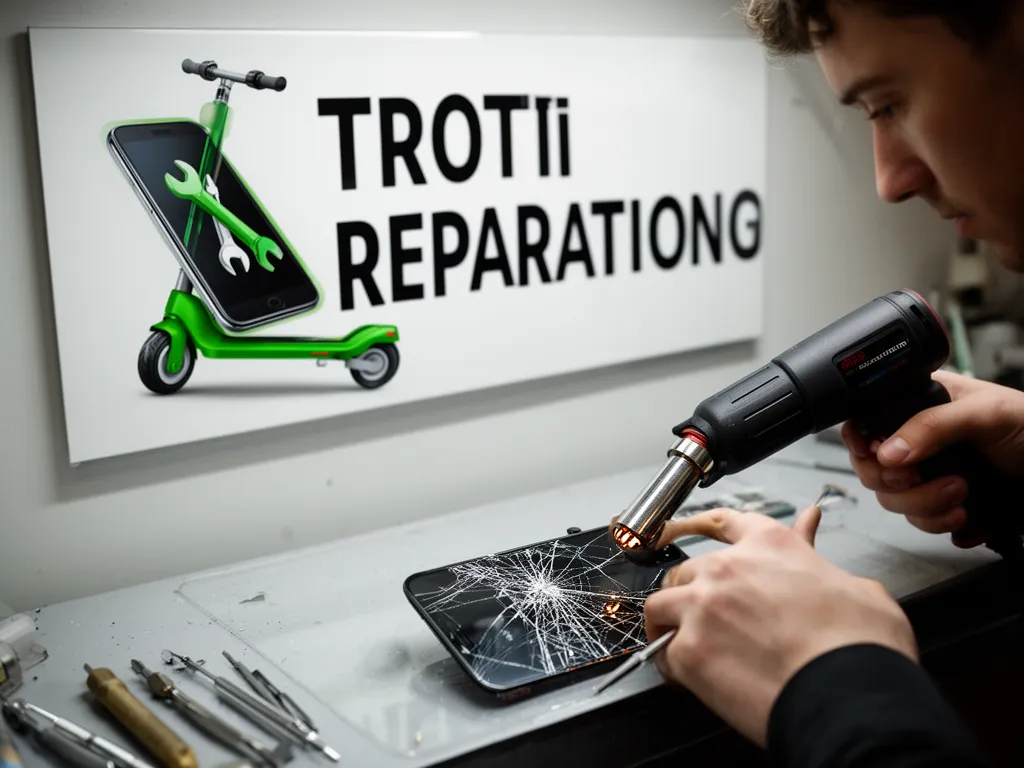 Réparation Vitre arrière à Villeron - TROTTIPHONE